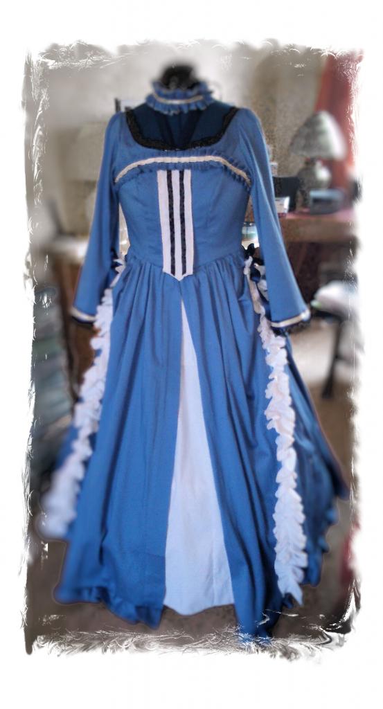 Pandora Hearts robe bleue 1